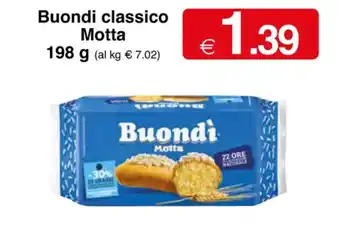 Sì con te Buondì Motta classico 198 g offerta