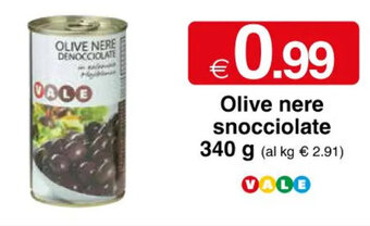 Sì con te Olive nere snocciolate 340 g offerta