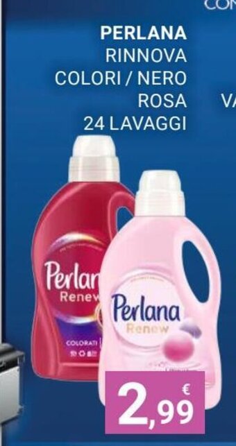 Perlana Rinnova Colori/Nero Rosa 24 Lavaggi