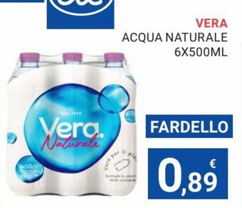 Eté Vera Acqua Naturale 6x500ml offerta