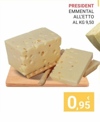 Eté President Emmental All'Etto offerta
