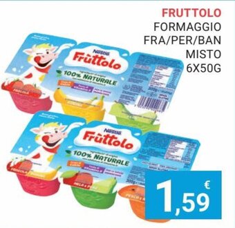 Eté Fruttolo Formaggio Fra/Per/Ban Misto 6x50 g offerta