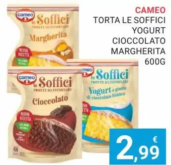 Eté Cameo Torta Le Soffici Yogurt Cioccolato Margherita 600 g offerta