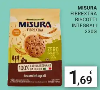 Eté Misura Fibrextra Biscotti Integrali 330 g offerta