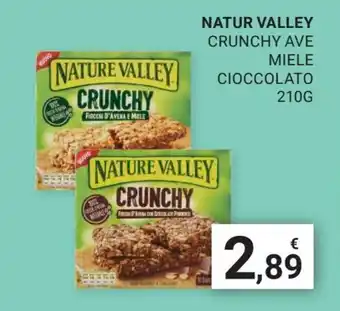 Eté Nature Valley Crunchy Ave Miele Cioccolato 210 g offerta
