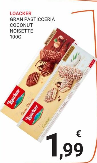 Loacker Gran Pasticceria Coconut Noisette 100 g