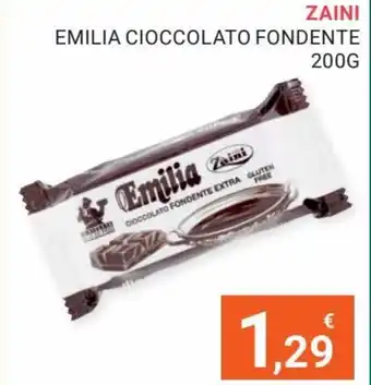 Eté Zaini Emillia Cioccolato Fondente 200 g offerta