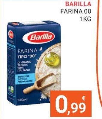 Eté Barilla Farina 00 1 kg offerta