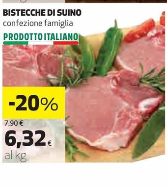 Coop Bistecche di suino confezione famiglia offerta