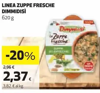 Coop Linea zuppe dimmidisí offerta
