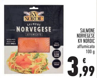 KV Nordic Salmone Norvegese affumicato 100 g