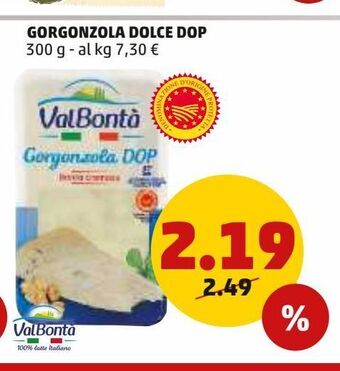 PENNY Gorgonzola dolce dop offerta