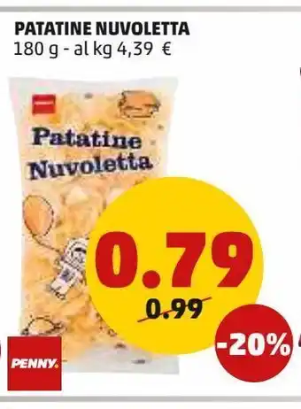 PENNY Patatine nuvoletta offerta