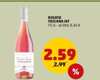 PENNY Rosato toscana igt offerta
