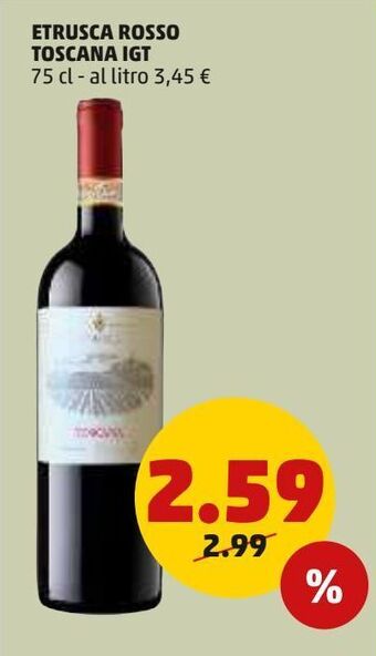 Etrusca rosso toscana igt
