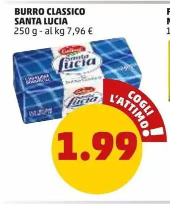 PENNY Burro classico santa lucia offerta