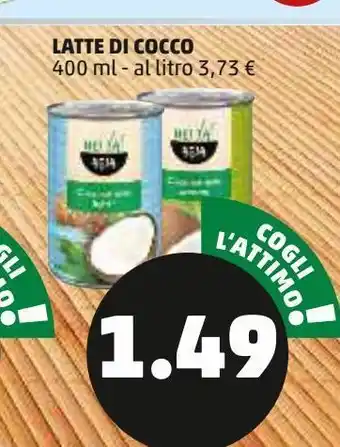 PENNY Latte di cocco offerta