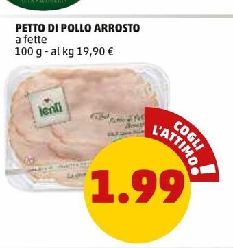PENNY Petto di pollo arrosto offerta