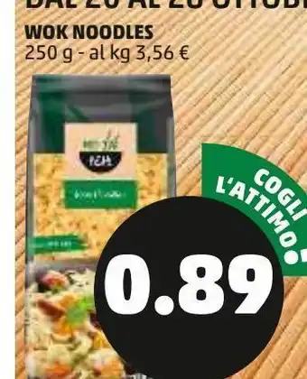 Wok noodles