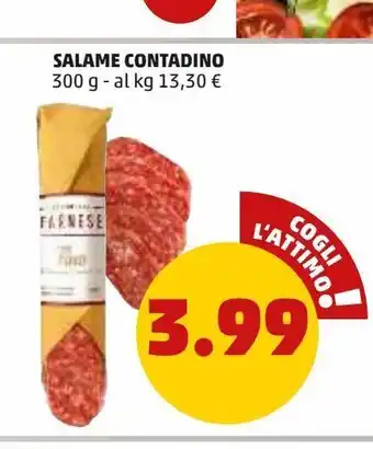 PENNY Salame contadino offerta