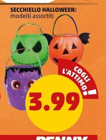 PENNY Secchiello halloween offerta