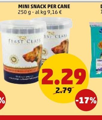PENNY Mini snack per cane offerta