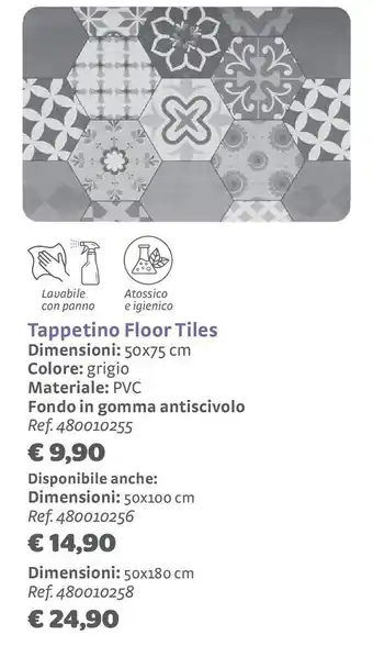 Tappetino floor tiles