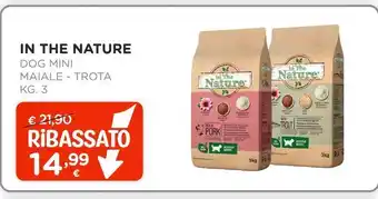 Arcaplanet In the nature dog mni maiale- trota 3kg offerta