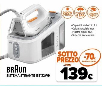 Braun Sistema Stirante IS3132WH