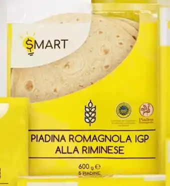 Smart Piadina Romagnola IGP alla Riminese 600 g