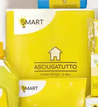 Smart Asciugatutto 4 maxi rotoli
