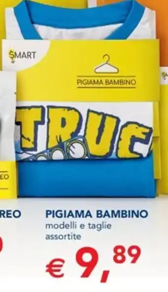 Trony Smart Pigiama Bambino offerta