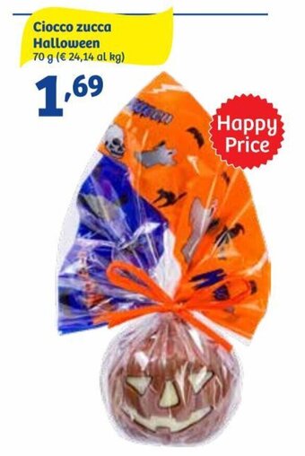 Ciocco zucca Halloween 70 g