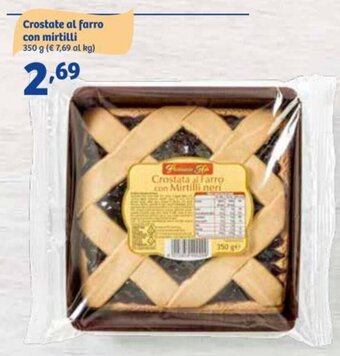 In'S Mercato Pasticceria Ada Crostate al farro con mirtilli 350 g offerta