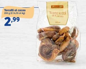 In'S Mercato Pasticceria Ada Torcetti al cacao 200 g offerta