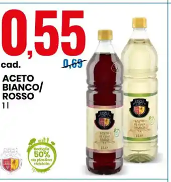 Eurospin Aceto Bianco/Rosso 1L offerta