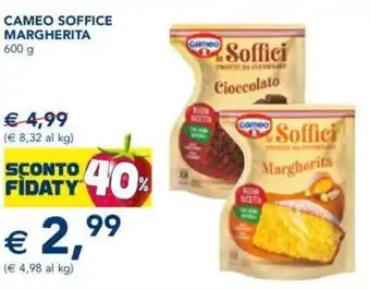Esselunga Cameo Soffice Margherita 600 g offerta