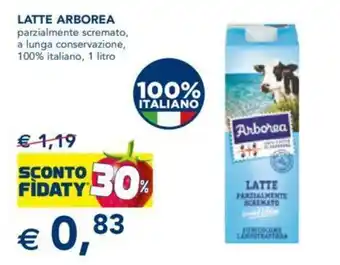 Esselunga Latte Arborea 1 litro offerta