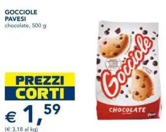 Esselunga Gocciole Pavesi Chocolate 500 g offerta