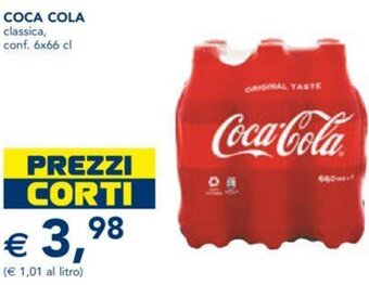 Esselunga Coca Cola 6x66 cl offerta