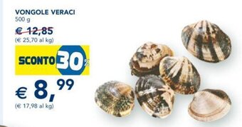 Esselunga Vongole Veraci 500 g offerta
