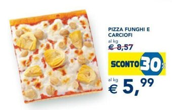 Esselunga Pizza Funghi E Carciofi offerta