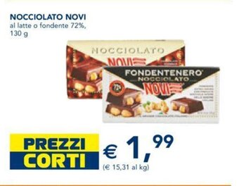 Esselunga Nocciolato Novi 130 g offerta