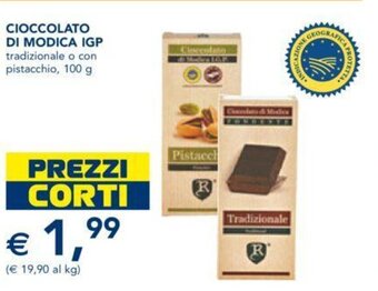 Esselunga Cioccolato Di Modica IGP 100 g offerta