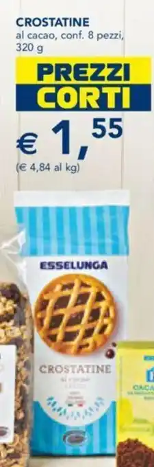 Esselunga Crostatine 8 pezzi 320 g offerta