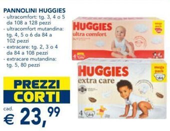 Esselunga Pannolini Huggies offerta