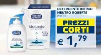 Esselunga Detergente Intimo Neutro Roberts 200 ml offerta