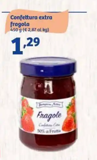 In'S Mercato Confettura extra fragola 450 g offerta
