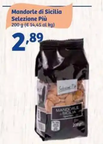 In'S Mercato Selezione Più Mandorle di Sicilia 200 g offerta