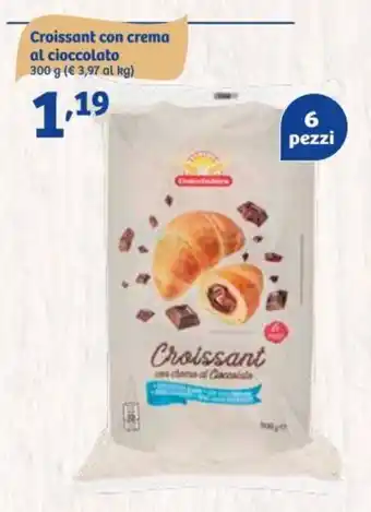 In'S Mercato Dolce Indora Croissant con crema al cioccolato 300 g offerta